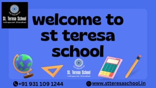 English Medium Schools in Indirapuram St. Teresa School.