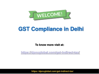 GST Compliance in Delhi