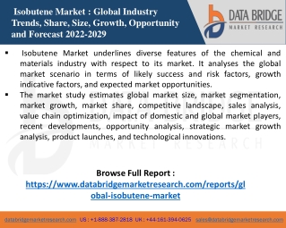 global-isobutene-market