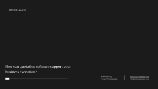 How can quotation software support your business execution