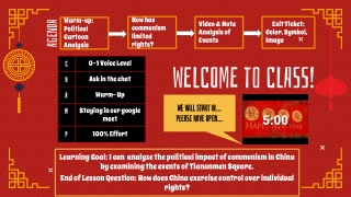 Q4 East Asia Political & Economic Changes Lesson 2