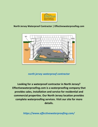 North Jersey Waterproof Contractor | Effectivewaterproofing.com