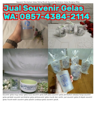 Ô85ᜪ–Կᣮ8Կ–ᒿ11Կ (WA) Souvenir Gelas Lukis Souvenir Gelas Piala Bening