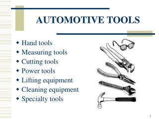 hand tools names and uses