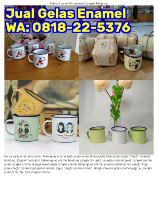 O8I8•ᒿᒿ•5Зᜪ6 (WA) Toko Cangkir Enamel Jogja Toko Cangkir Enamel