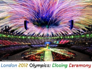 London Olympics 2012 - Closing Ceremony