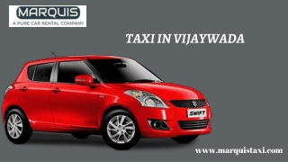 Taxi Service in Vijaywada