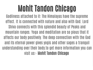 Mohit Tandon Chicago | Mohit tandon human trafficking