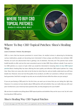 where_to_buy_cbd_topical_patches