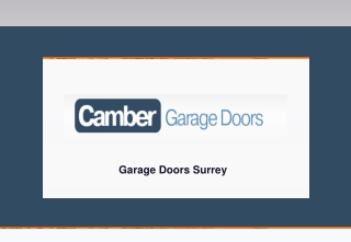 Garage Doors Surrey