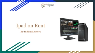 ipad on Rent  in bangalore