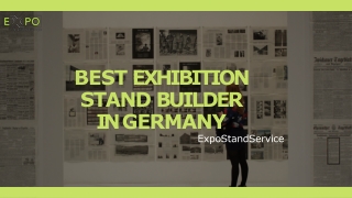 Best Exhibition stand Builder In Germany