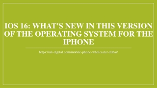 iOS 16: what's new in this version of the operating system for the iPhone