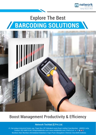 Barcoding Solution Brochure Screen