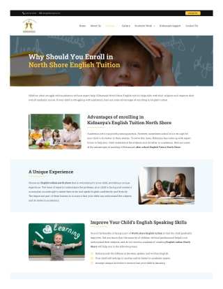 After School English Tutors North Shore