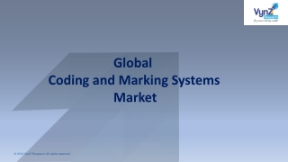 Coding and Marking Systems Market Size | Growth Forecast, 2030