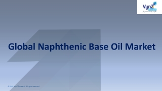 Naphthenic Base Oil Market Research Report Size and Growth Forecast, 2030