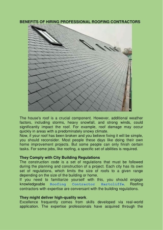 Find the best New Roofs in Winford