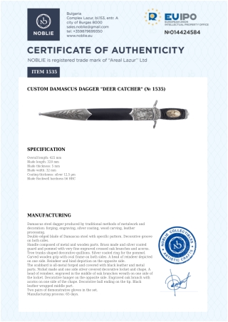 deer dagger