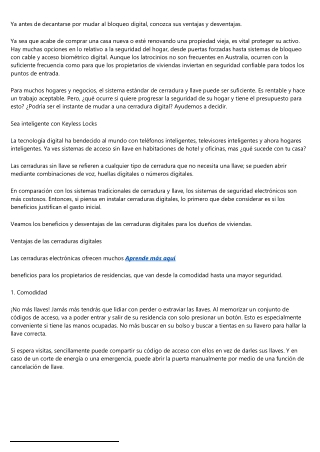 Los principales beneficios de emplear los cierres de teclado