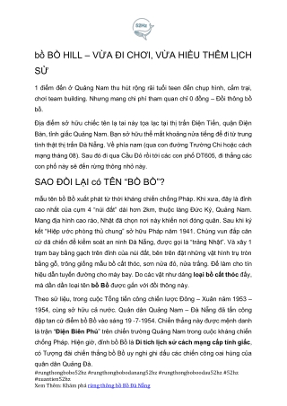 Cam Nang Du Lich Rung Thong Bo Bo Da Nang Cung Xuantien52hz