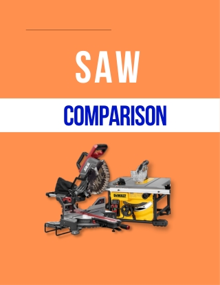 Table Saw Vs Miter Saw – Which One Should You Get?