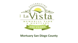 Mortuary San Diego County