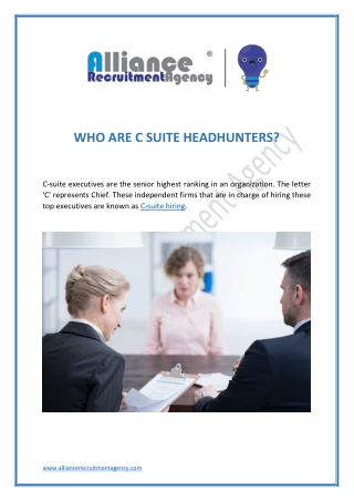 c suite hiring