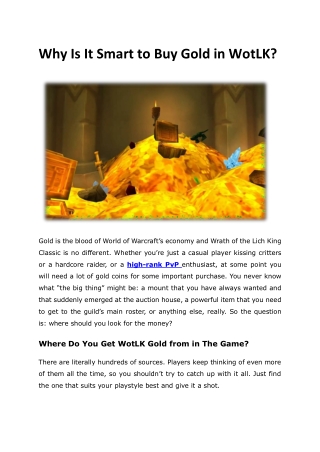 buy WoW boosting services