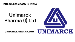 Best Pharma Companies in India - Unimarck Pharma