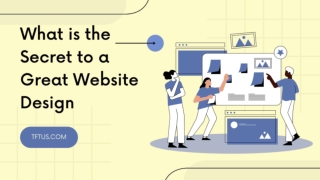 What is the Secret to a Great Website Design