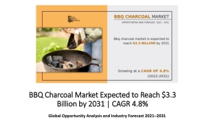 BBQ Charcoal Market Size, Share | Industry Report