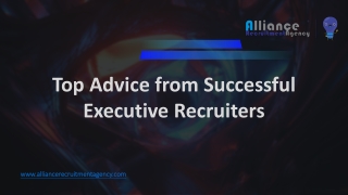 Hire Best Global Executive Recruiters