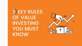 Pritam Deuskar - 8 Key Rules of Value Investing You Must Know