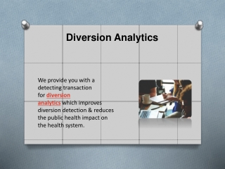 Diversion Analytics