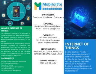 IoT Development - Mobiloitte