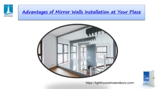 Advantages of Mirror Walls Installation at Your Place