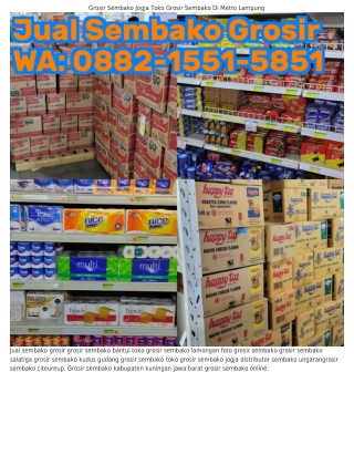 Ö882_1551_5851 (WA) Membuka Toko Grosir Sembako Nama Toko Grosir Sembako