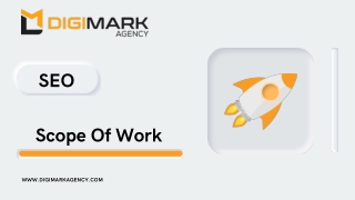 SEO Scope of Work