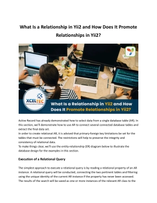 What Is a Relationship in Yii2 and How Does It Promote Relationships in Yii2