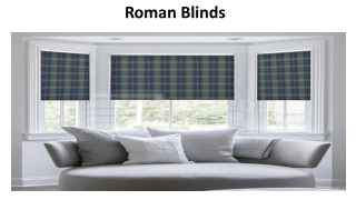 Roman Blinds