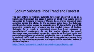 Sodium Sulphate Demand online