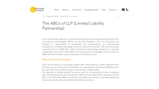 the ABCs of LLP