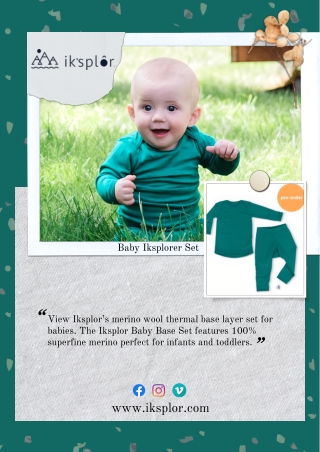 Baby Iksplorer Set - Iksplor