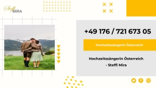 Hochzeitssängerin Österreich - Steffi Mira