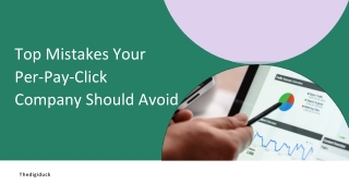 Top Mistakes Your  Per-Pay-Click Company Should Avoid