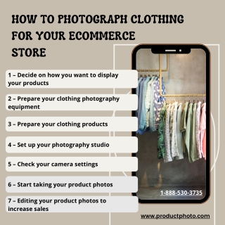 How to Photograph Clothing for Your Ecommerce  Store