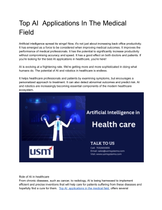 o-2Top AI applications in healthcare - Google Docs
