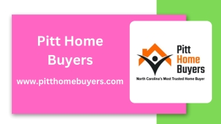 Sell your House Fast In Pitt County NC With Pitt Home Buyers
