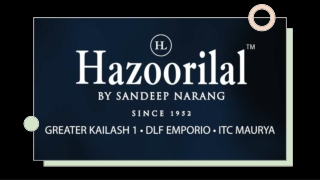 Hazoorilal